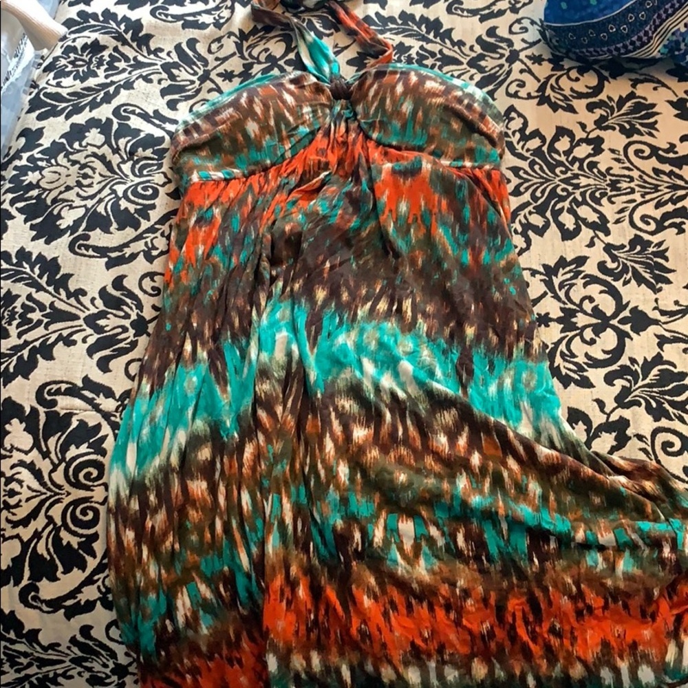 Halter top dress.🌫